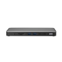 Kensington SD5760T Thunderbolt™ 4 Dockingstation mit Dual 4K und 96 W PD, Kabelgebunden, Thunderbolt 4, 96 W, 1000,10,100 Mbit/s, Grau, MicroSD (TransFlash), SD