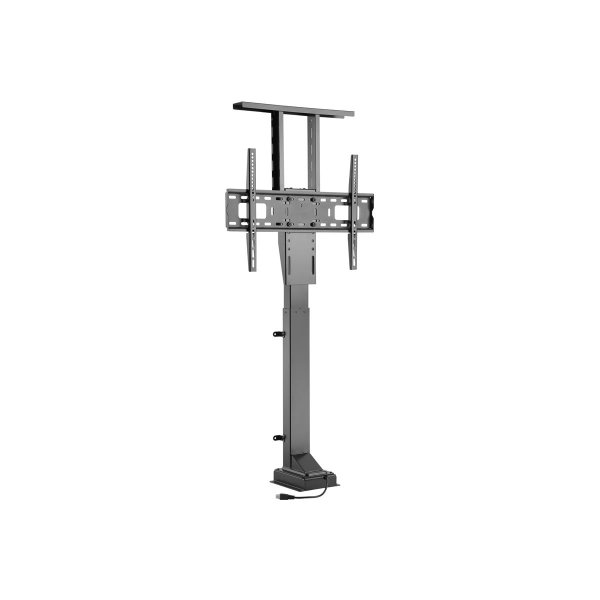 Equip 37" - 65" motorisierter TV-Lift, Fernbedienbar, einbaubar, 94 cm (37 Zoll), 165,1 cm (65 Zoll), 200 x 200 mm, 600 x 400 mm, Aluminium, Kunststoff, Stahl, Schwarz