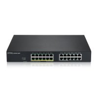 ZyXEL GS1915-24EP, Managed, L2, Gigabit Ethernet (10/100/1000), Power over Ethernet (PoE), Rack-Einbau, Wandmontage