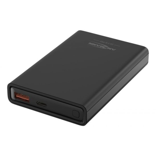 Ansmann 1700-0154, 10000 mAh, Lithium-Ion (Li-Ion), Quick Charge 3.0, 12 V, 22,5 W, Schwarz