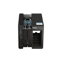 QNAP TS-253E, NAS, Tower, Intel® Celeron®, J6412, 6 TB, Schwarz