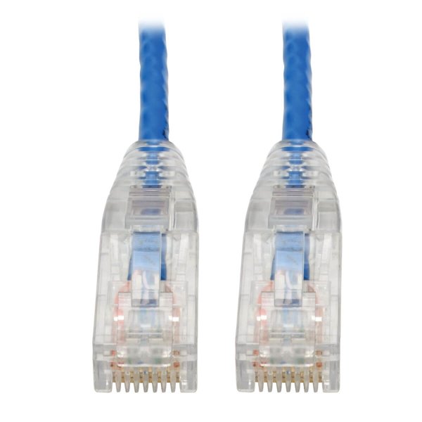 Tripp N201-S8N-BL, 0,2 m, Cat6, U/UTP (UTP), RJ-45, RJ-45