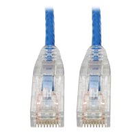 Tripp N201-S8N-BL, 0,2 m, Cat6, U/UTP (UTP), RJ-45, RJ-45