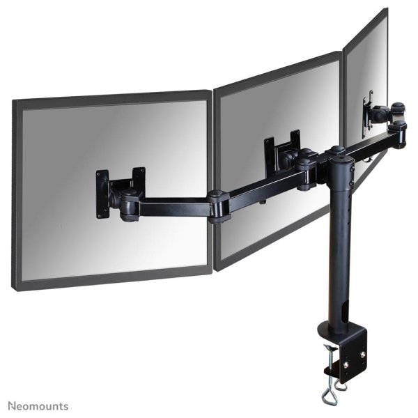 Neomounts Monitor-Tischhalterung, Klemme, 6 kg, 25,4 cm (10"), 53,3 cm (21"), 100 x 100 mm, Schwarz