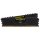 Corsair Vengeance LPX CMK16GX4M2Z2933C16, 16 GB, 2 x 8 GB, DDR4, 2933 MHz, 288-pin DIMM, Schwarz