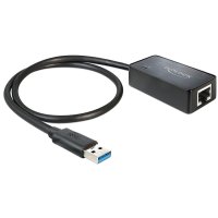 Delock 62121, Schwarz, Windows XP/XP-64/Vista/Vista-64/7/7-64, Mac Lion 10.7, IEEE 802.3, IEEE 802.3ab, IEEE 802.3az, IEEE 802.3u