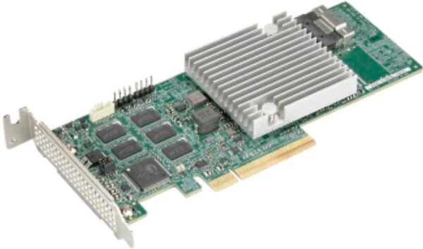 Supermicro Inc. AOC-S3916L-H16iR 16-Port internal 12Gb/s SAS/SATA RAID Broadcom 3916 PCI-E 4. - Raid-Controller - Serial Attached SCSI (SAS)