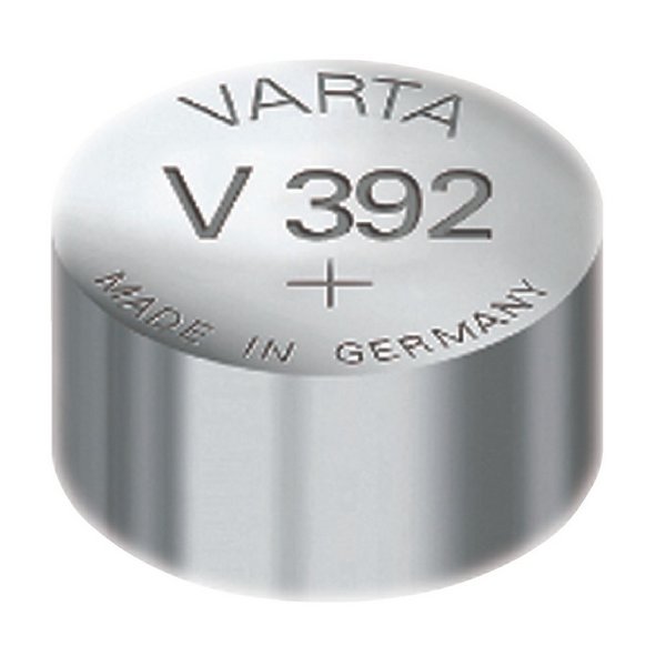 Varta -V392, Einwegbatterie, Siler-Oxid (S), 1,55 V, 1 Stück(e), 38 mAh, Silber