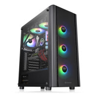 Thermaltake V250 TG ARGB, Midi Tower, PC, Schwarz, ATX,...