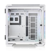 Thermaltake View 51 TG ARGB Snow, Midi Tower, PC, Weiß, ATX, EATX, micro ATX, Mini-ITX, Stahl, Gaming