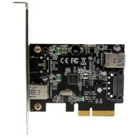 StarTech.com 2 Port USB 3.1 (10Gbit/s) Karte - USB-A, 1x Extern, 1x Intern - PCIe, PCIe, USB 3.2 Gen 1 (3.1 Gen 1), Full-height / Low-profile, PCIe 3.0, CE, FCC, ASMedia - ASM1142