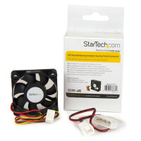 StarTech.com FAN5X1TX3, Ventilator, 5 cm, 4500 RPM, 23...