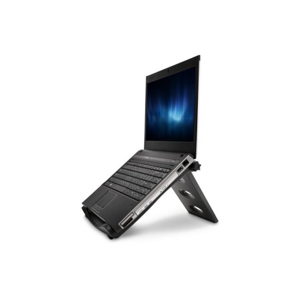 Kensington Notebook-Stand Easy Riser mit SmartFit®, Laptop-Ständer, Schwarz, 30,5 cm (12"), 43,2 cm (17"), 0 - 50°, 35 mm