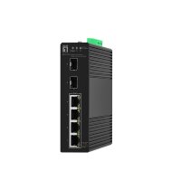 LevelOne Hilbert 6-Port Gigabit PoE Smart Lite Switch, 4...