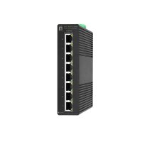 LevelOne Hilbert 8-Port Industrial Gigabit PoE Smart Lite...