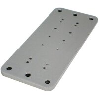 Ergotron Wall Plate, Aluminium, Aluminium