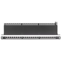 Intellinet 24-Port Cat6a Patchpanel, geschirmt, FTP,...