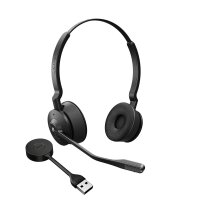 Jabra 9559-450-111, Kabellos, Büro/Callcenter, 83 g, Kopfhörer, Schwarz, Titan