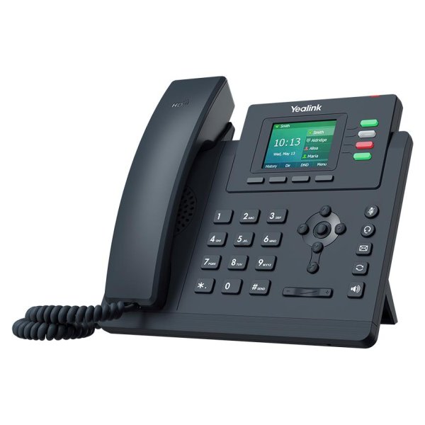 Yealink SIP-T33G, IP-Telefon, Grau, Kabelgebundenes Mobilteil, 4 Zeilen, 1000 Eintragungen, Tasten