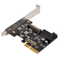 SilverStone ECU04-E, PCIe, USB 3.2 Gen 1 (3.1 Gen 1),...