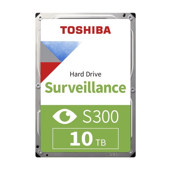 Toshiba S300 Surveillance, 3.5", 10 TB, 7200 RPM