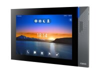 Fanvil i57A, 25,6 cm (10.1 Zoll), LCD, 1280 x 600 Pixel, Edelstahl, Schwarz, Tasten, Horizontal