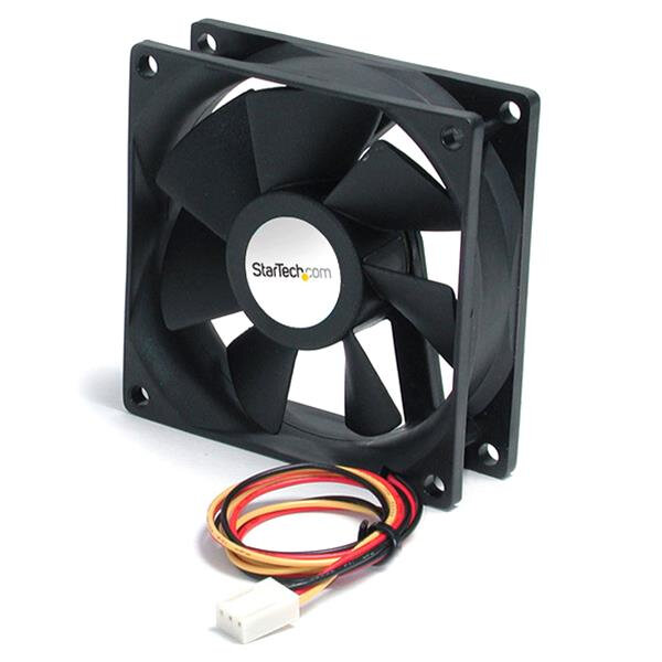 StarTech.com FAN6X25TX3H, Ventilator, 6 cm, 5000 RPM, 30 dB, 26,63 cfm, Schwarz