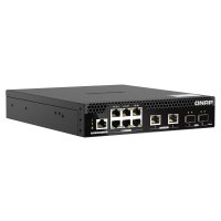 QNAP QSW-M2106PR-2S2T, Managed, L2, 10G Ethernet (100/1000/10000), Power over Ethernet (PoE), Rack-Einbau, 1U