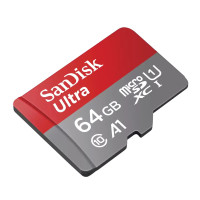 SanDisk Ultra, 64 GB, MicroSDXC, Klasse 10, UHS-I, Class...