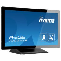 Iiyama ProLite T2234AS-B1, 54,6 cm (21.5"), 1920 x 1080 Pixel, Full HD, 8 ms, Schwarz