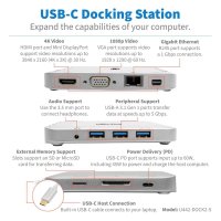 Tripp U442-DOCK2-S USB-C Dock, Dual Display – 4K...