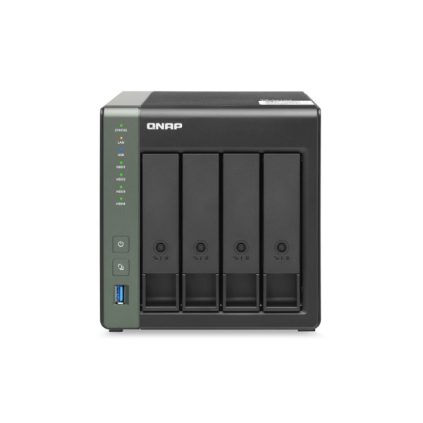 QNAP TS-431X3, NAS, Tower, Annapurna Labs, Alpine AL-314, Schwarz