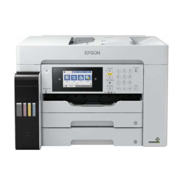 Epson EcoTank ET-16680, Tintenstrahl, Farbdruck, 4800 x 1200 DPI, A3, Direktdruck, Schwarz, Grau