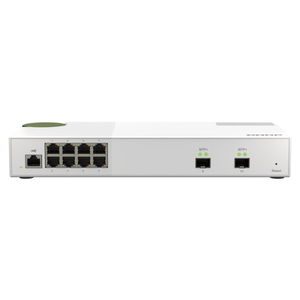 QNAP QSW-M2108-2S, Managed, L2, 2.5G Ethernet (100/1000/2500), Vollduplex