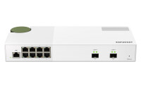 QNAP QSW-M2108-2S, Managed, L2, 2.5G Ethernet...