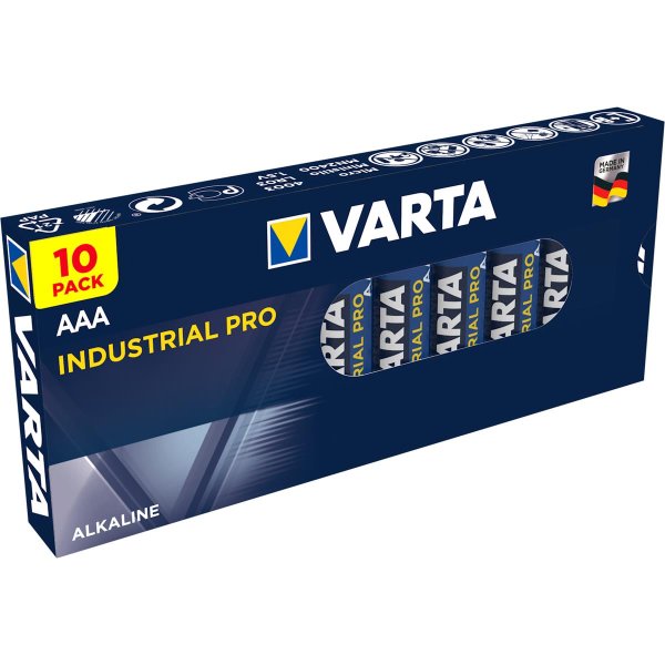 Varta 4003211111, AAA, Alkali, 1,5 V, 10 Stück(e), 1250 mAh, 44,5 mm