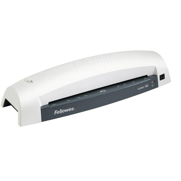 Fellowes Lunar A3 Laminiergerät, 32 cm, Heisslaminator, 6 min, 0,08 mm, Weiß, Kunststoff