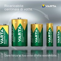 Varta -56706B, Wiederaufladbarer Akku, AA, Nickel-Metallhydrid (NiMH), 1,2 V, 4 Stück(e), 2100 mAh