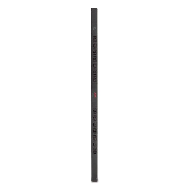 APC Basic Rack PDU, Standard, 0U, Senkrecht, Schwarz, 24 AC-Ausgänge, C13-Koppler, C19-Koppler