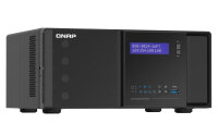 QNAP QGD-3014-16PT-8G, Managed, Gigabit Ethernet (10/100/1000), Vollduplex, Power over Ethernet (PoE), Rack-Einbau