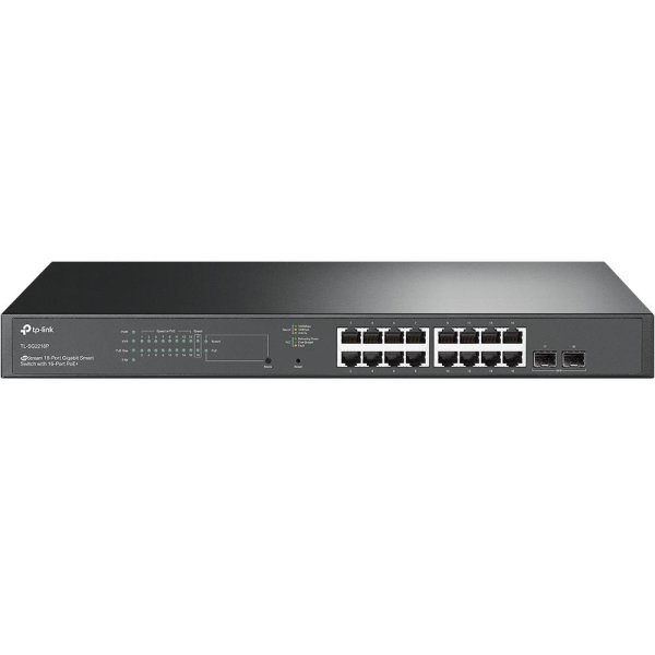 TP-LINK Omada SG2218P, Managed, L2/L2+, Gigabit Ethernet (10/100/1000), Power over Ethernet (PoE), Rack-Einbau, 1U