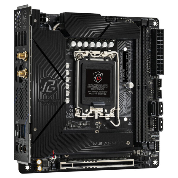 ASRock B760I Lightning WiFi 1700 mATX HDMI/DP DDR5 retail