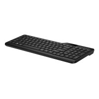 HP 475 Dual-Mode Wireless-Tastatur, Volle Größe (100%), RF Wireless + Bluetooth, Membran Key Switch, Schwarz