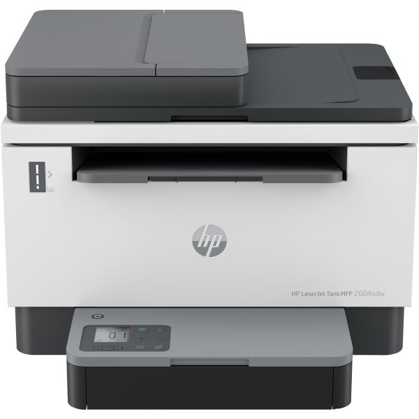 HP LaserJet Tank MFP 2604sdw Drucker, Laser, Farbdruck, 600 x 600 DPI, A4, Direktdruck, Schwarz, Grau