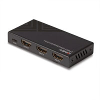 Lindy 38337, HDMI, Mikro-USB, Metall, Schwarz, 60 Hz, 48...