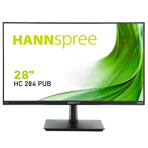 Hannspree HC 284 PUB, 71,1 cm (28"), 3840 x 2160 Pixel, 4K Ultra HD, LED, 5 ms, Schwarz