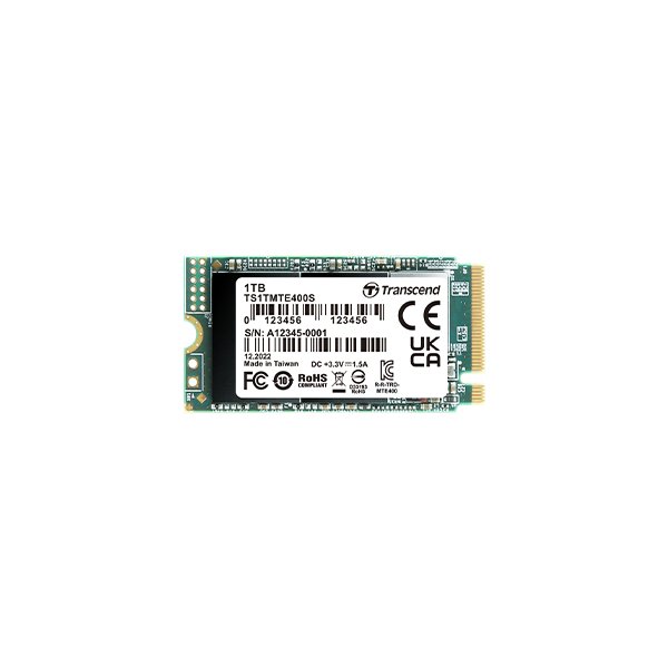 Transcend PCIe SSD 400S, 1000 GB, M.2