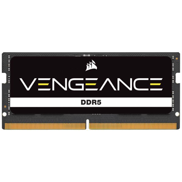 Corsair VENGEANCE, 64 GB, 2 x 32 GB, DDR5, 4800 MHz, 262-pin SO-DIMM