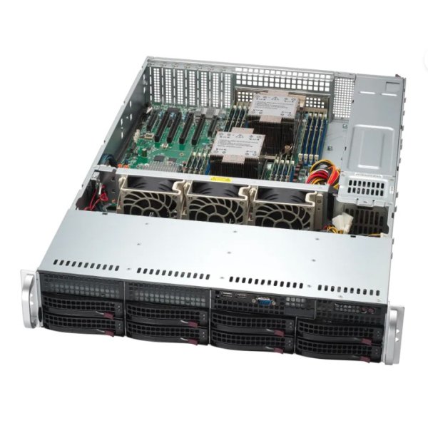 Supermicro SuperServer 621P-TR, Intel C741, LGA 4677 (Socket E), Intel® Xeon®, DDR5-SDRAM, 4 TB, 3.5"