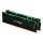 Kingston FURY Renegade RGB, 16 GB, 2 x 8 GB, DDR4, 3200 MHz, 288-pin DIMM